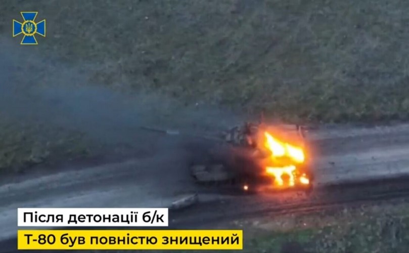 Russian t-80 BV Tank