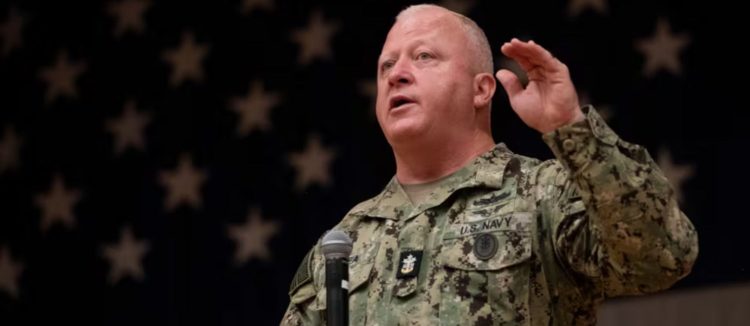 The Navy’s Top Enlisted Sailor Announces He Will Voluntarily Step Down