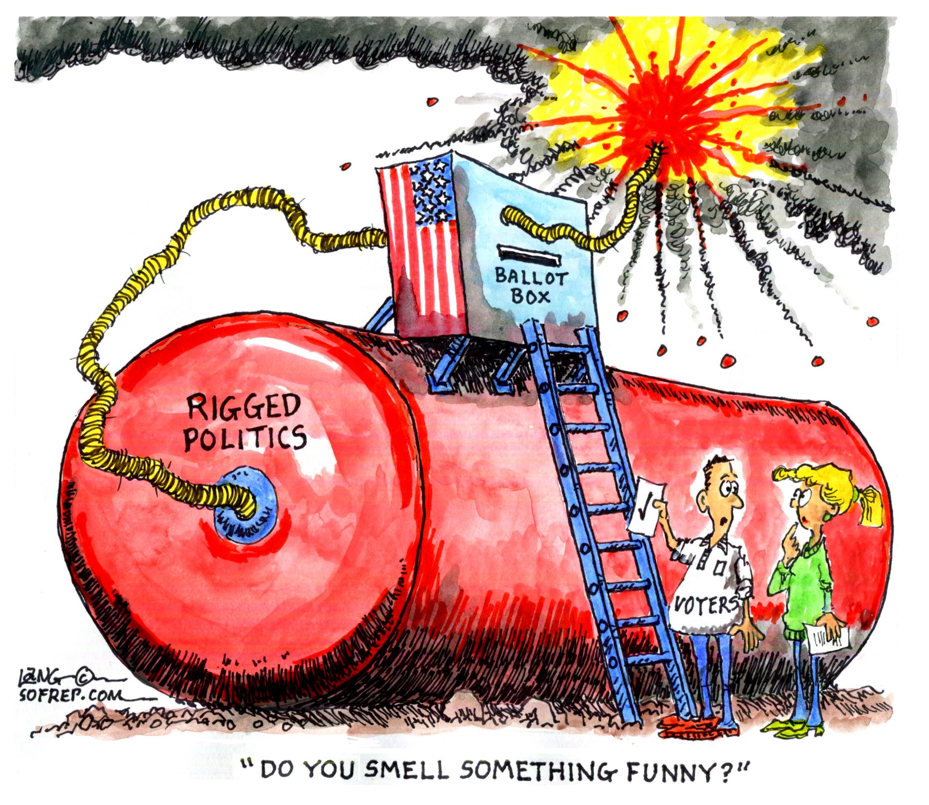 Bob Lang Cartoon