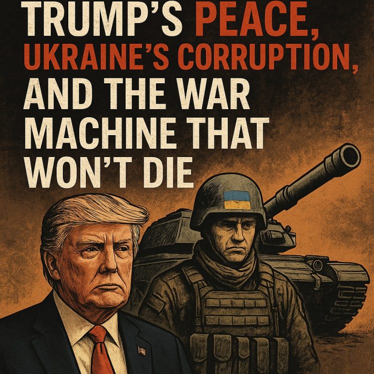 Trump’s Peace, Ukraine’s Corruption, and the War Machine That Won’t Die