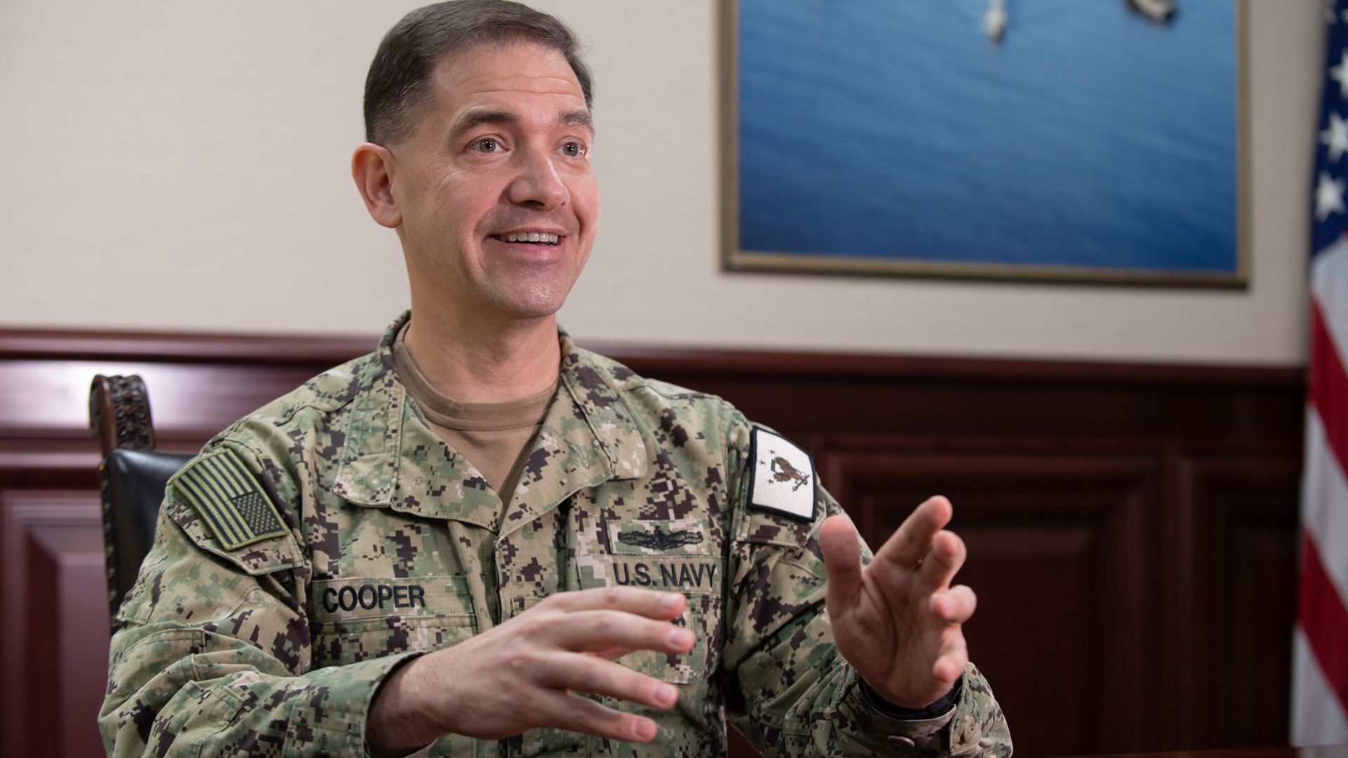 Vice Adm. Brad Cooper