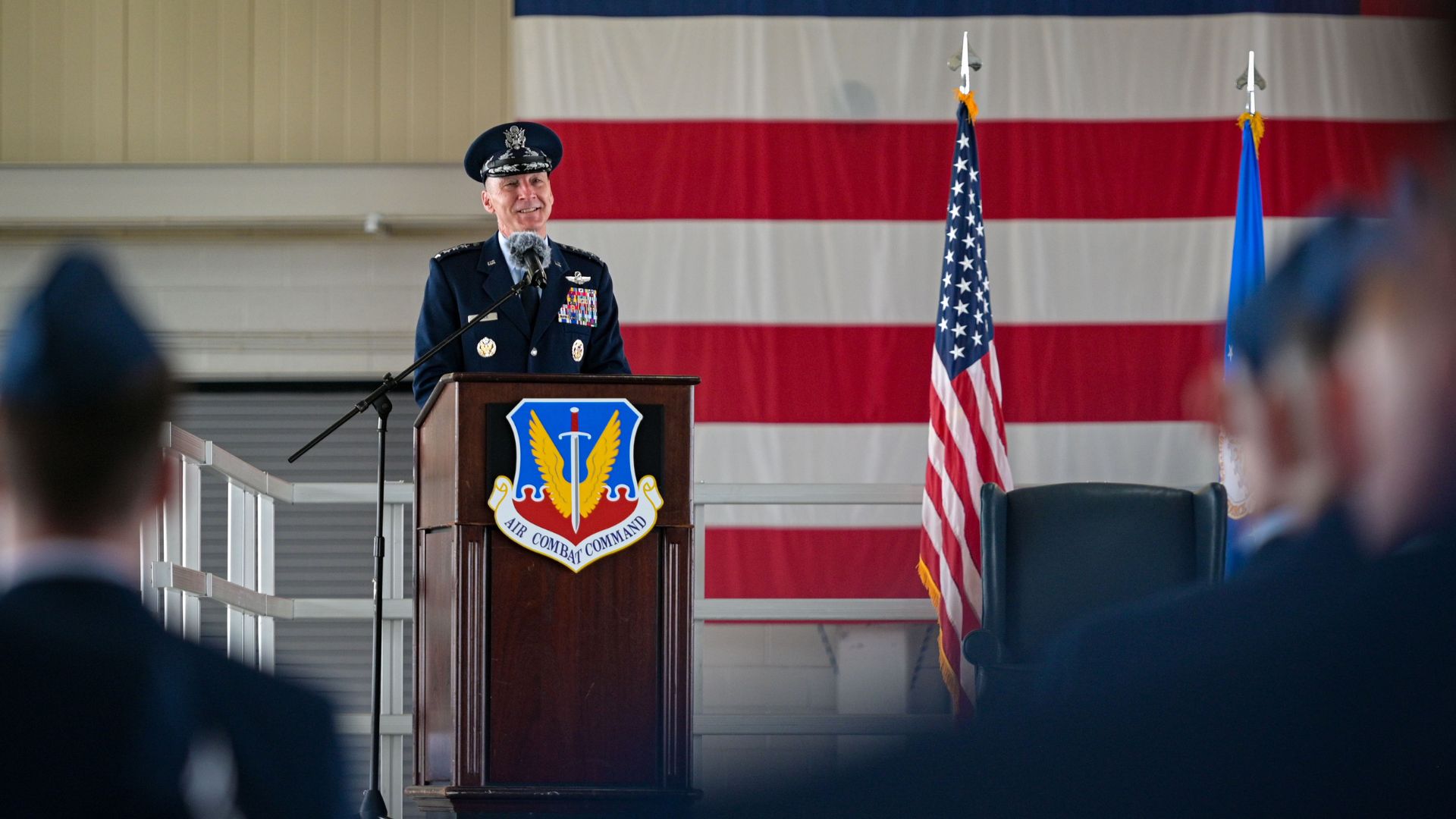 Allvin at Langley AFB