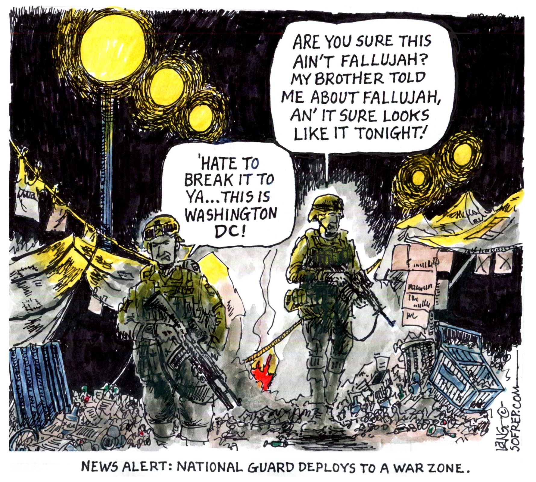 Bob Lang SOFREP Cartoon