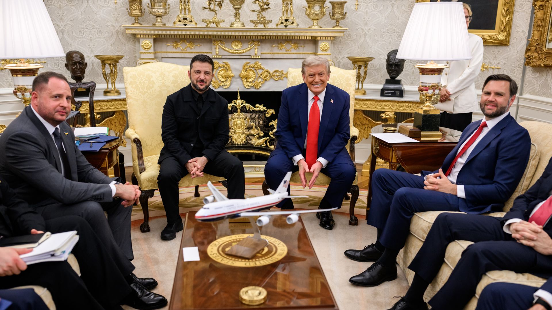 Trump-Zelenskyy Meeting at the Oval Office