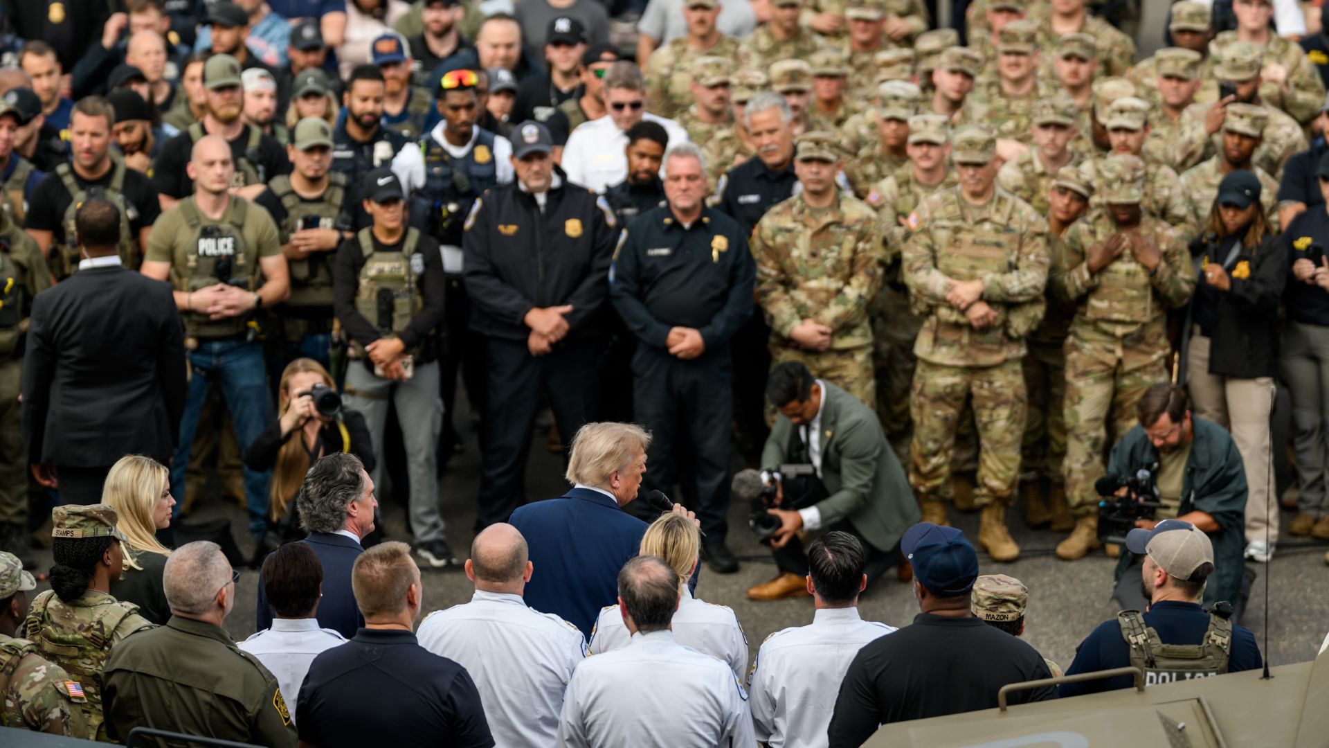 Trump in Washington, DC
