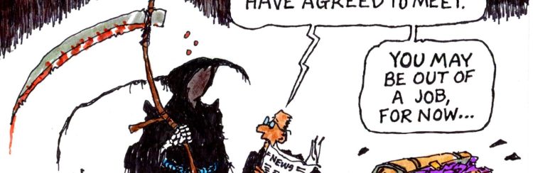 SOFREP Saturday Cartoon: Death Takes a Coffee Break in Alaska