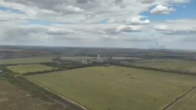 sniper’s actual view of the target area