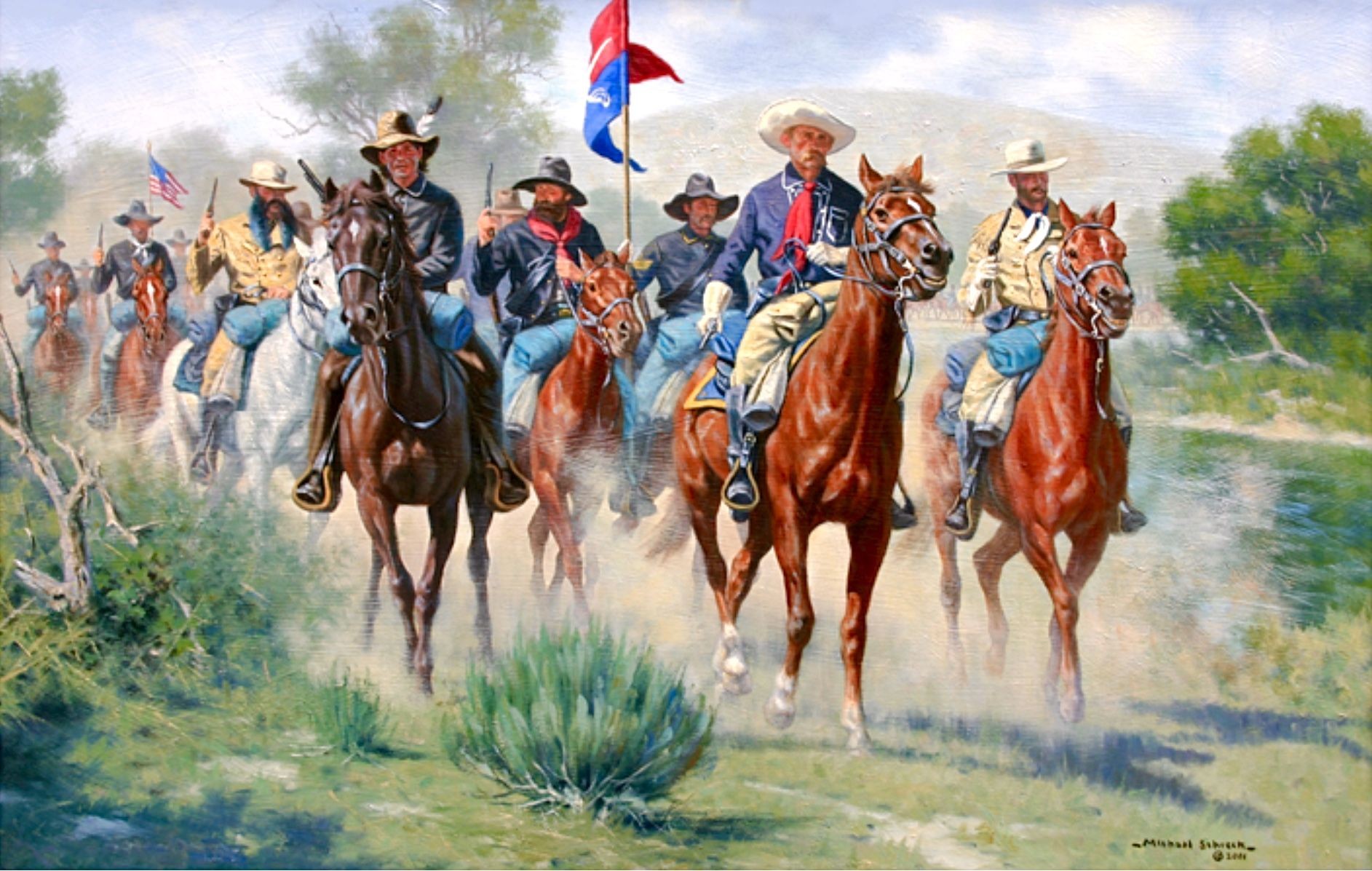 George and Tom Custer