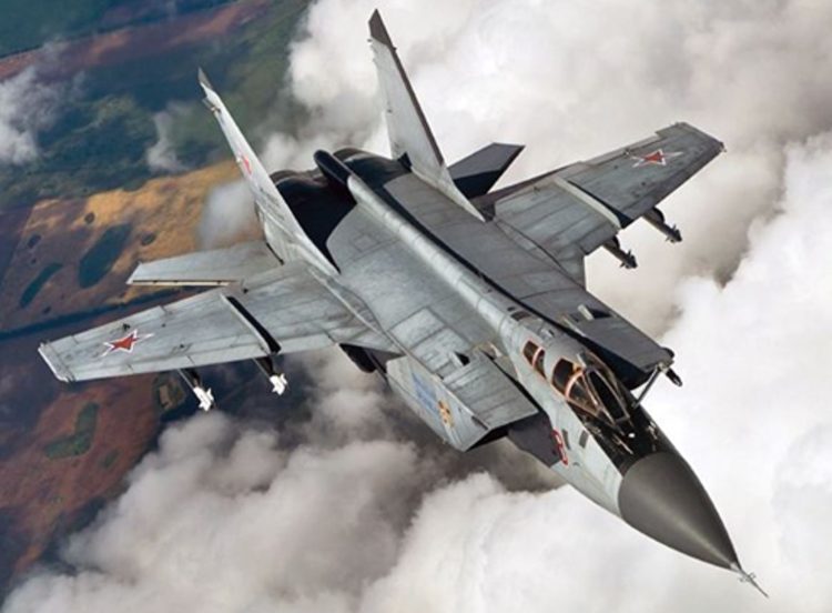 Russian MiG-31 Fighters over Estonia