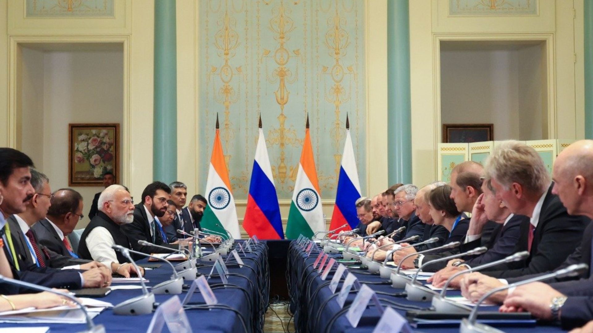 Modi-Putin on the sidelines meeting