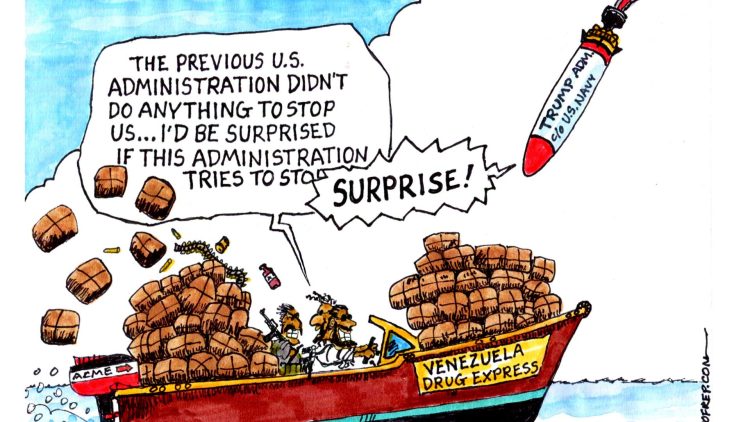 SOFREP Sunday Cartoon: Venezuela Drug Express, Now Boarding for Oblivion