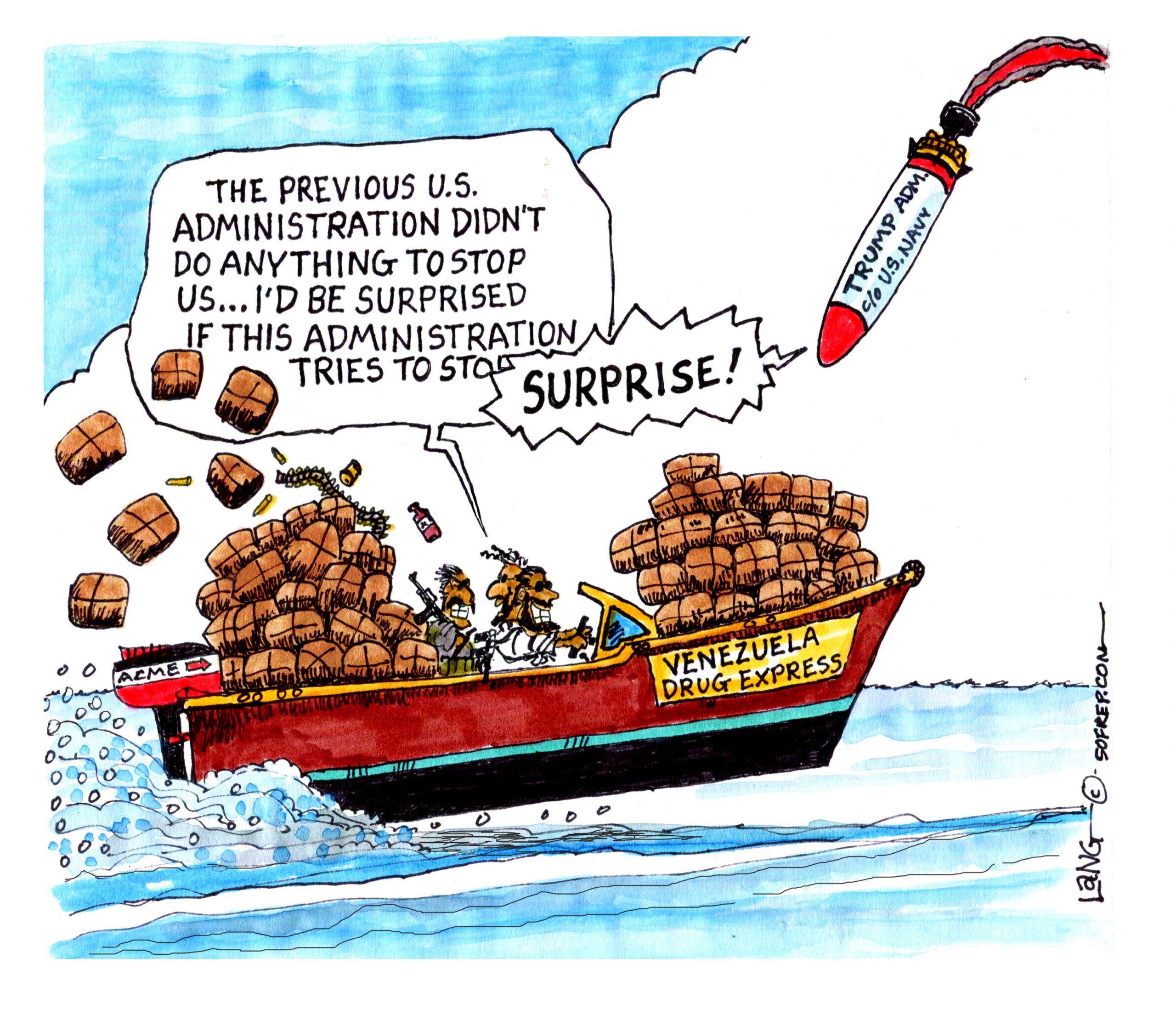 us-strike-venezuelan-boat Bob Lang