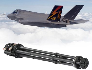 F-35 and Gatling Gun