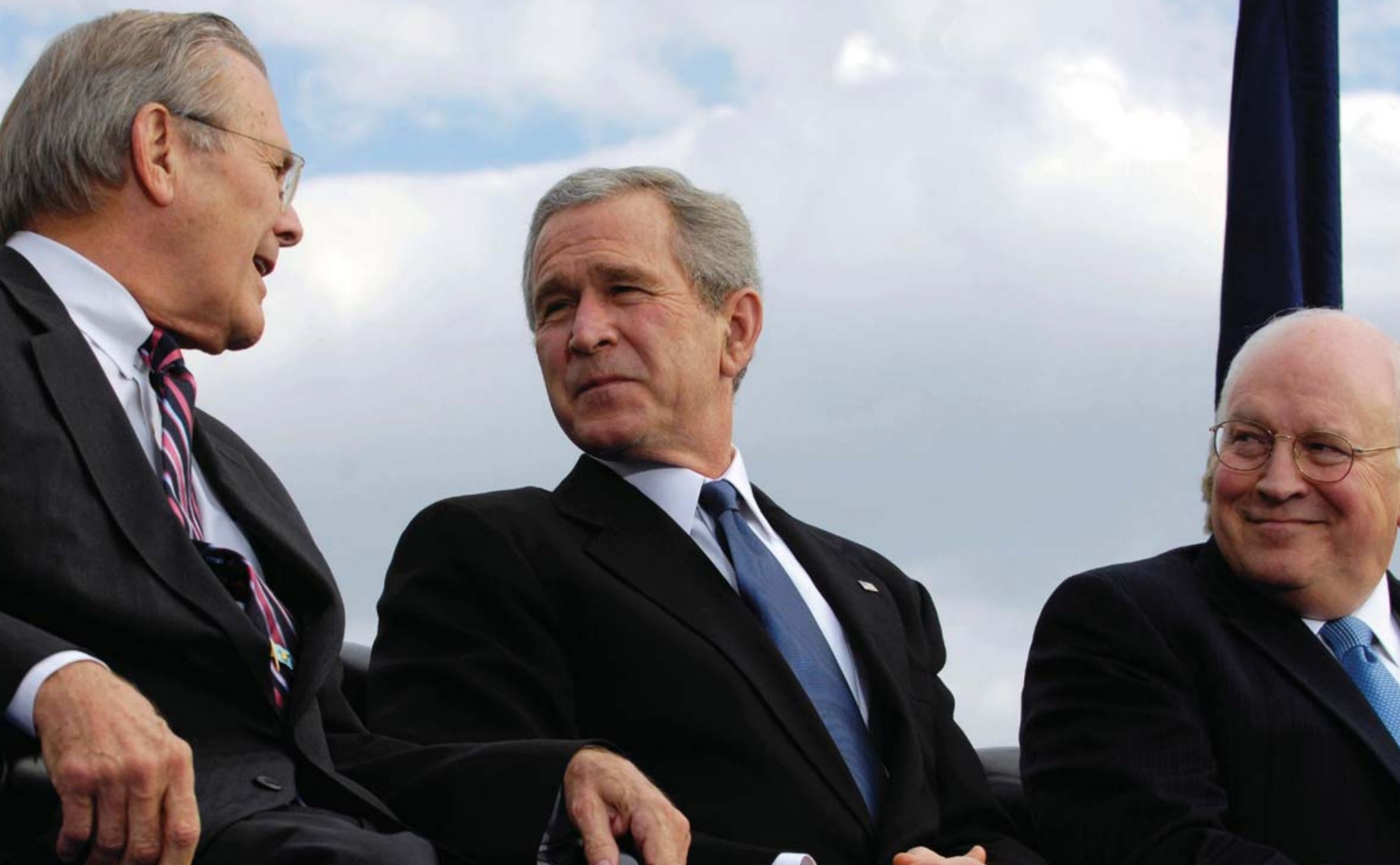 Rumsfeld, Bush and Cheney