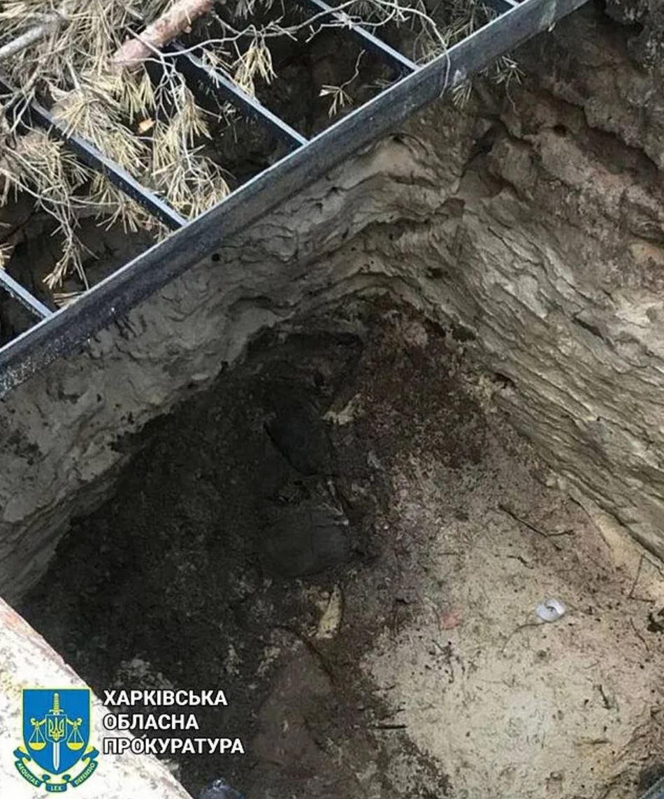 Torture pit used by Russian Forces