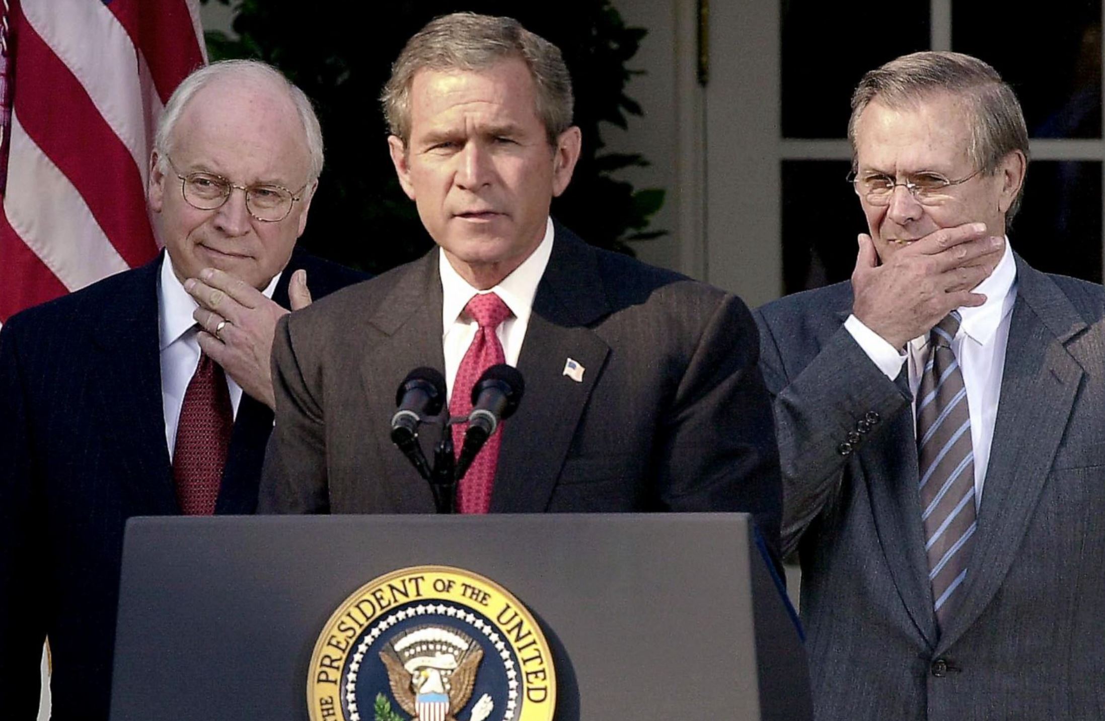 Cheney, Bush and Rumsfeld