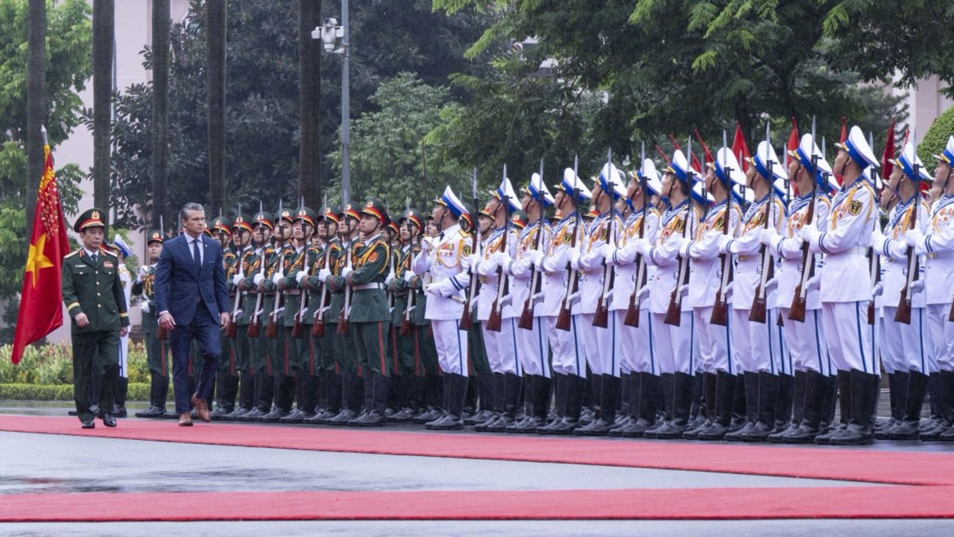 Hegseth in Vietnam