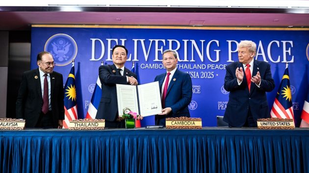 Morning Brief: Shutdown Stalls US Arms Exports to NATO, Syria’s New Leader Visits Washington, Thailand Warns of Ceasefire Suspension