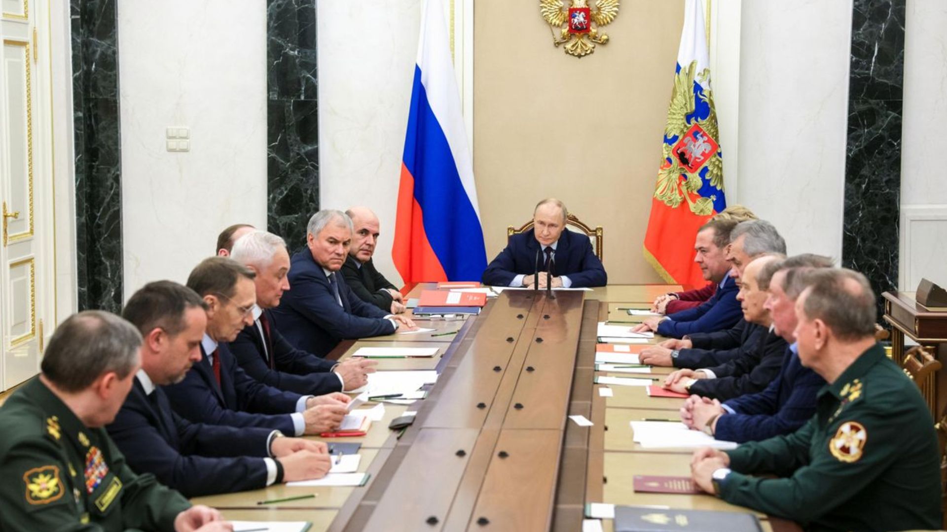 Putin Security Council meeting