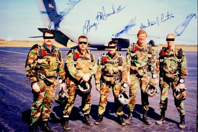 Delta Training Jump Gone Sideways: Geo Hand is Dropped Over a Burning Forest