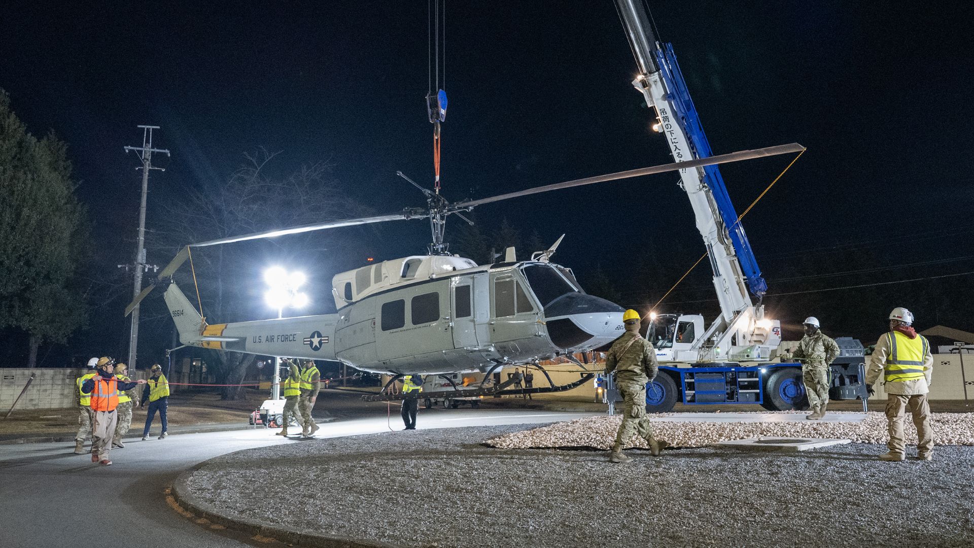 Retired Huey Helicopter