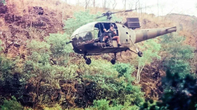 SOFREP Pic of the Day: Rhodesian Air Force Aérospatiale Alouette III Gunship During a Fire Force Operation in the Bush War