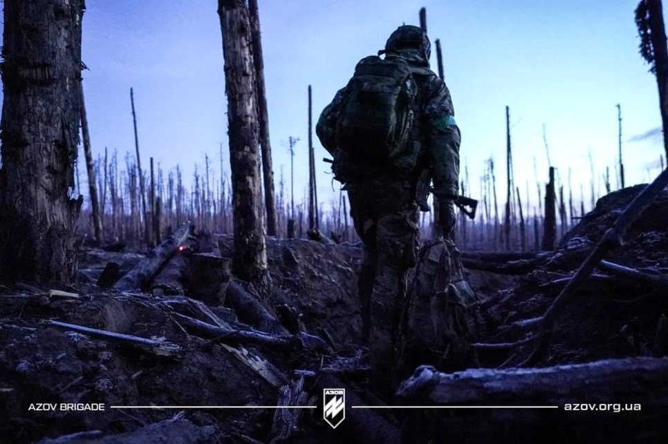 Azov Brigade soldier