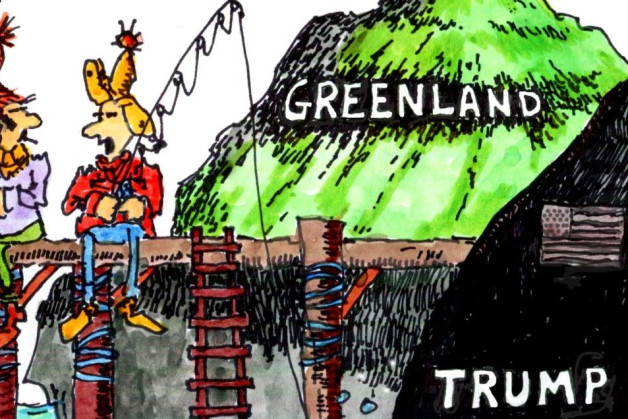 SOFREP Cartoon: Greenland and a Shark Named Trump