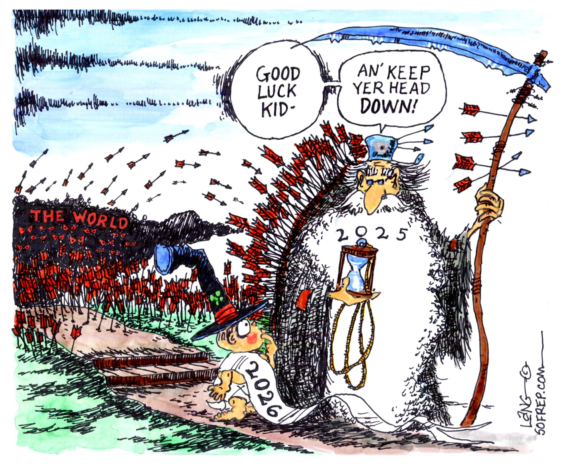 SOFREP New Year Cartoon