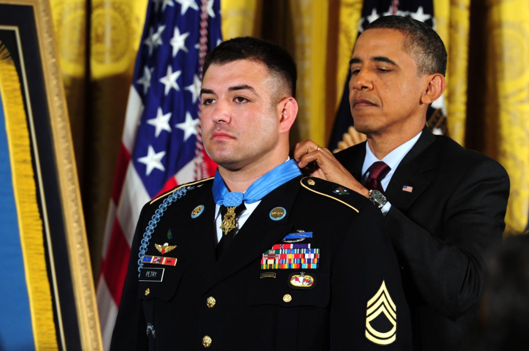 Petry medal of honor ceremony