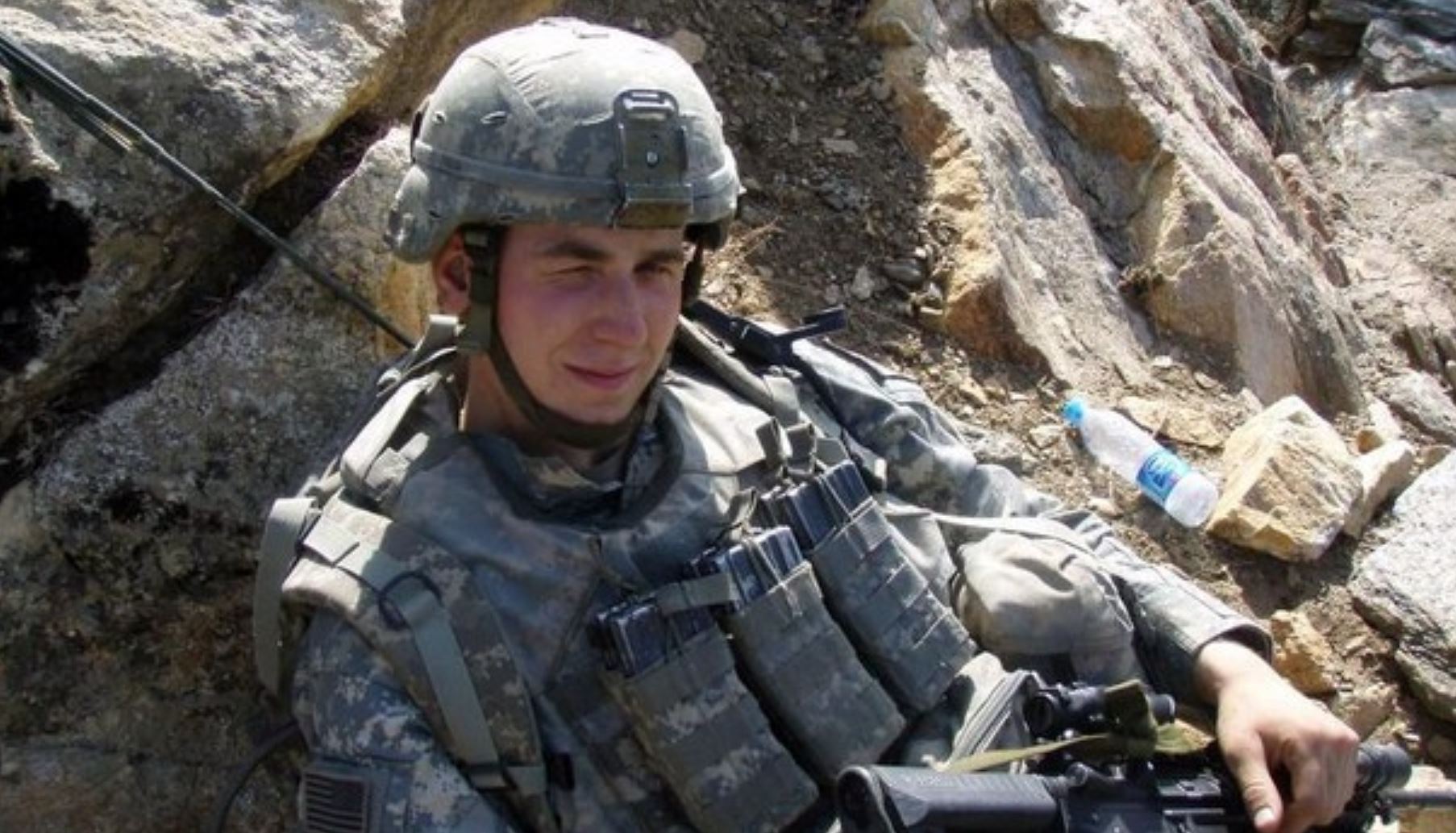 Ryan Pitts in Afghanistan.