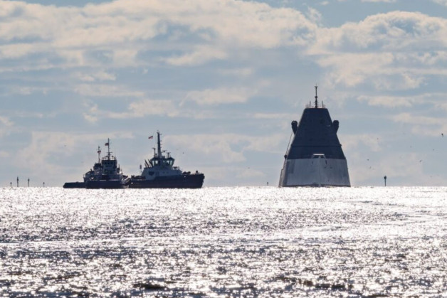 USS Zumwalt Returns to Sea After Hypersonic Makeover