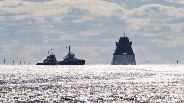 USS Zumwalt Returns to Sea After Hypersonic Makeover