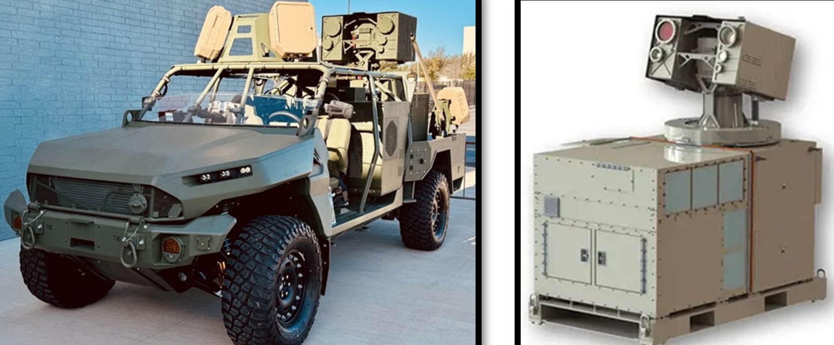 Mounted laser systems.