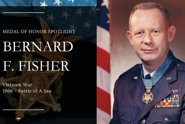 Medal of Honor Monday: Bernard F. Fisher and the Landing Under Fire