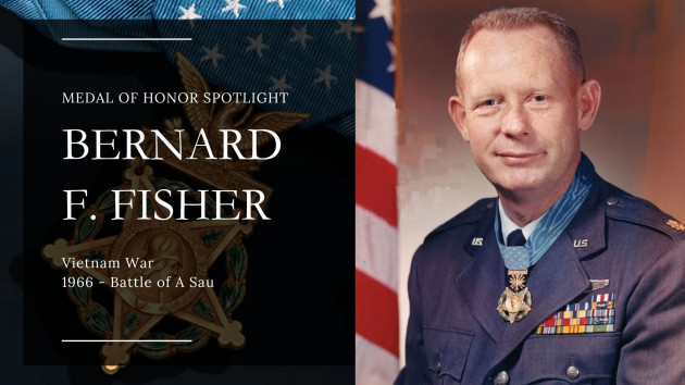 Medal of Honor Monday: Bernard F. Fisher and the Landing Under Fire
