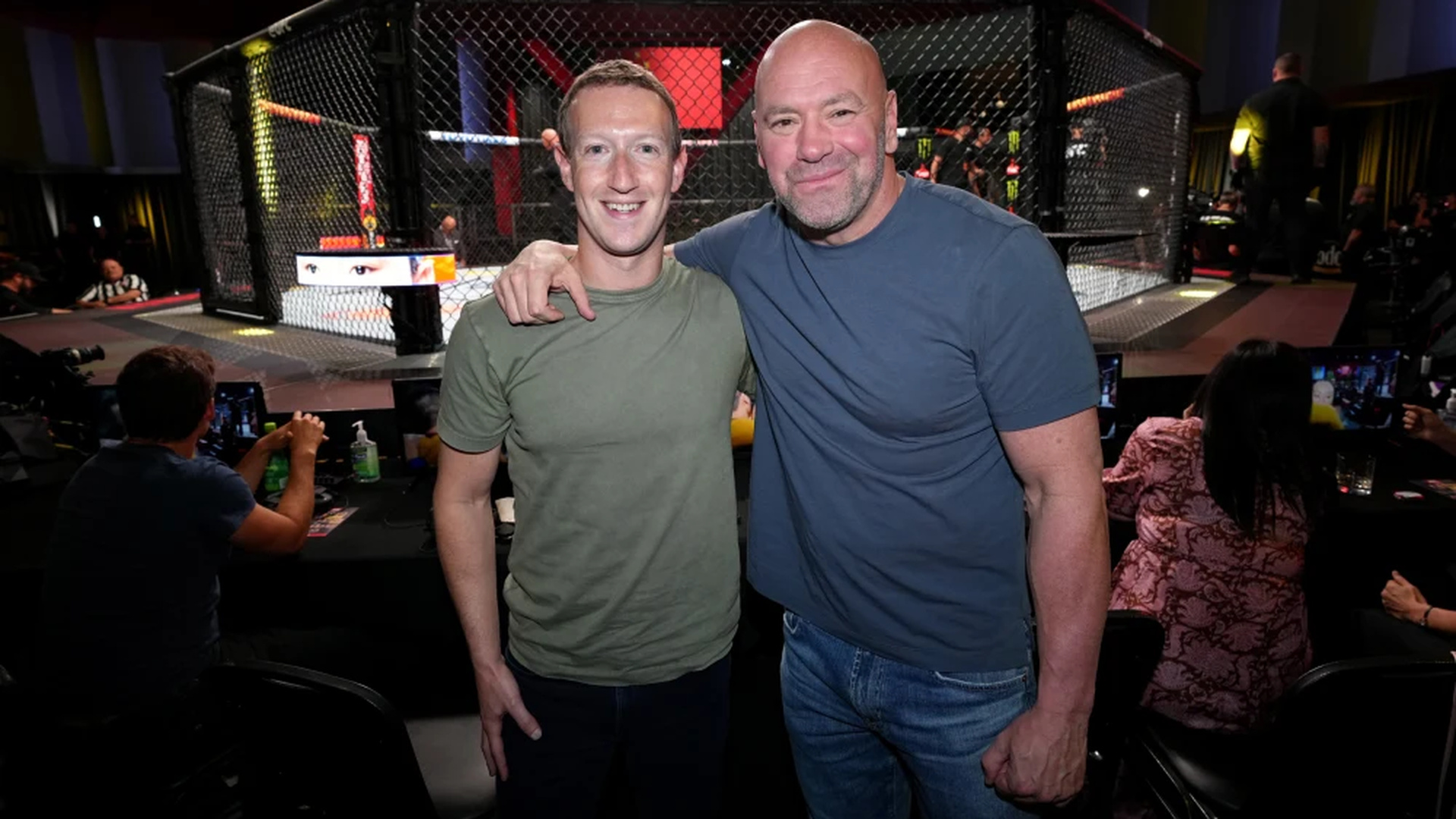 Zuckerberg & Dana White