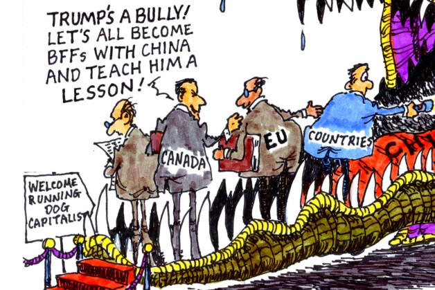 SOFREP Cartoon: Walking Willingly Into the Mouth of the Dragon