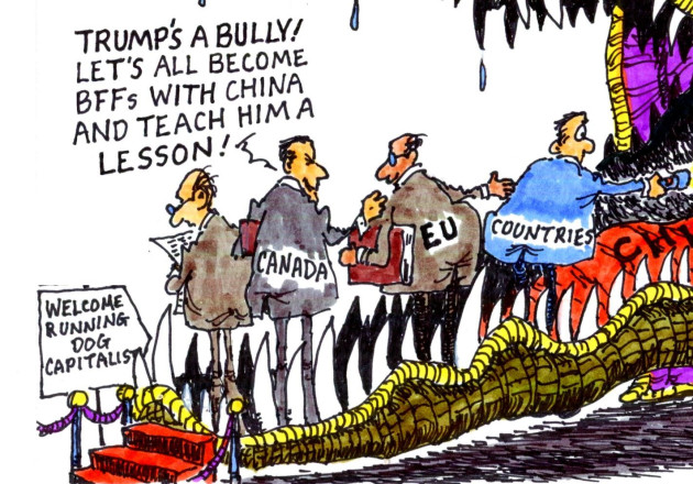 SOFREP Cartoon: Walking Willingly Into the Mouth of the Dragon