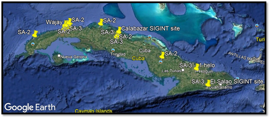 Cuban Air Defense Network.