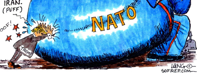 SOFREP Cartoon: NATO Says “Not My Problem” as the U.S. Pushes Forward Alone