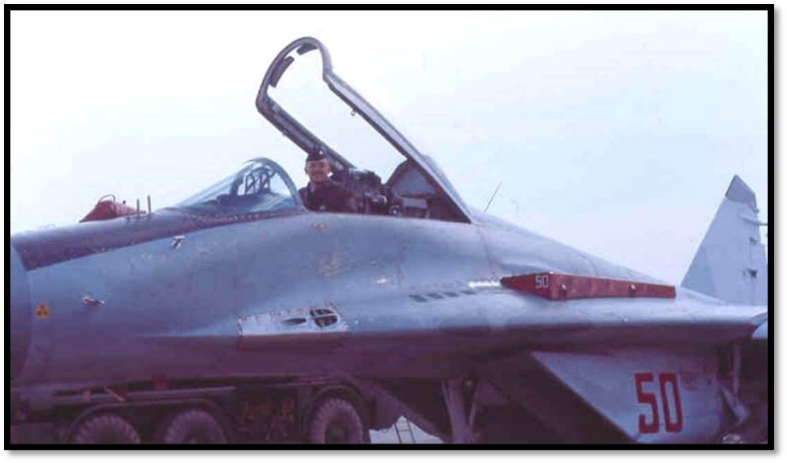 Author in Mig-29 Fulcrum