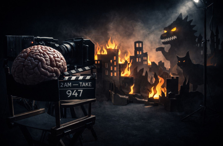 Most Suffering Is Imaginary: Why Your Brain Won’t Shut Off at 2 AM, and How to Stop It