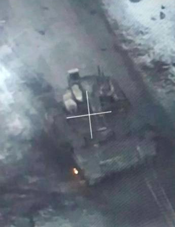 BMPT-72 struck near Kreminna